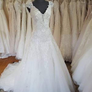 Kenneth Winston 1679 Ivory 14 Wedding Dress